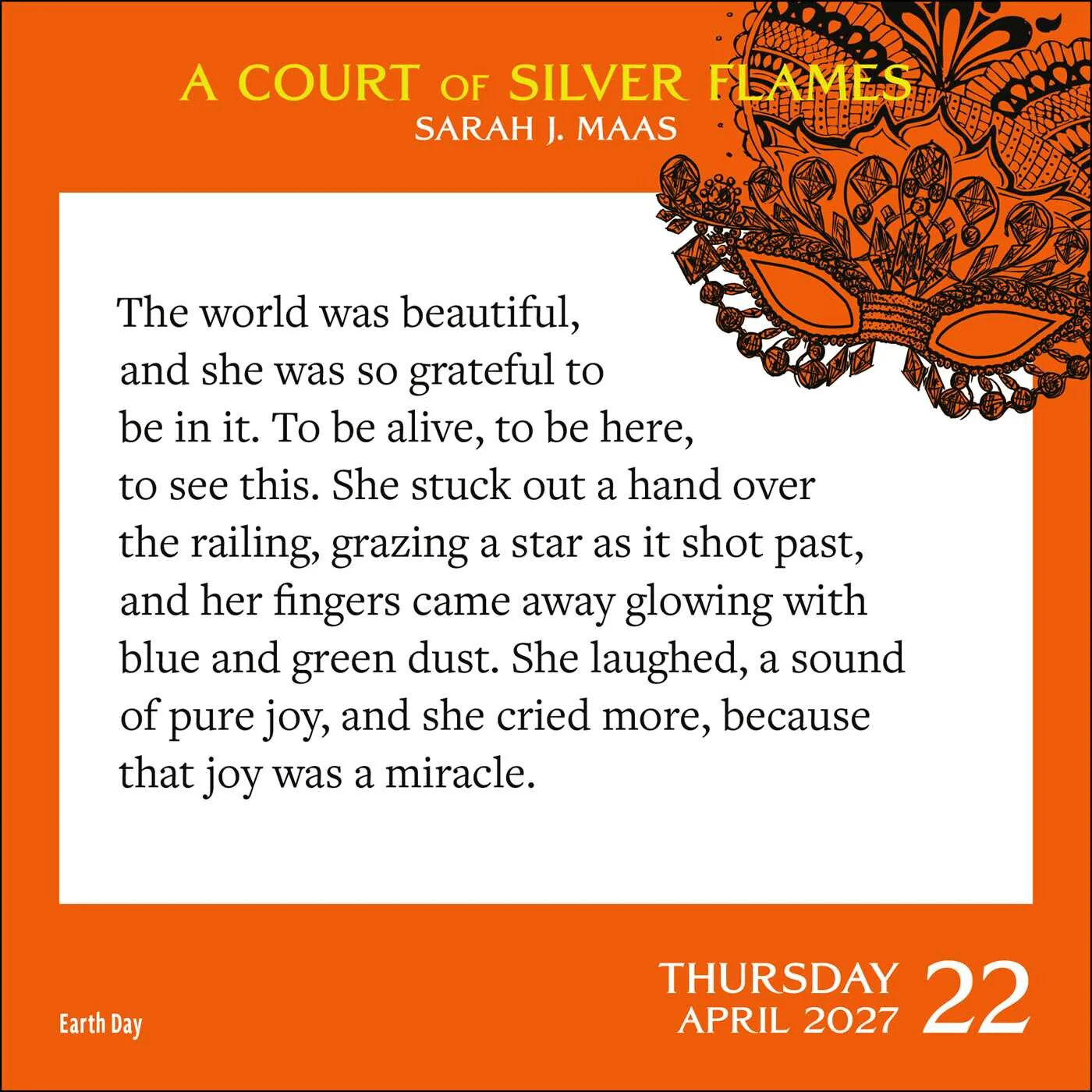A Court of Thorns and Roses 2027 Day-to-Day Calendar - Image 4