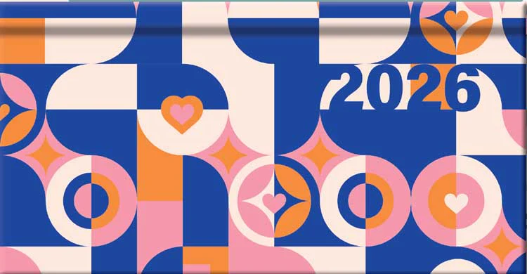 AGENDA POCKET 2026 GEOMETRICA