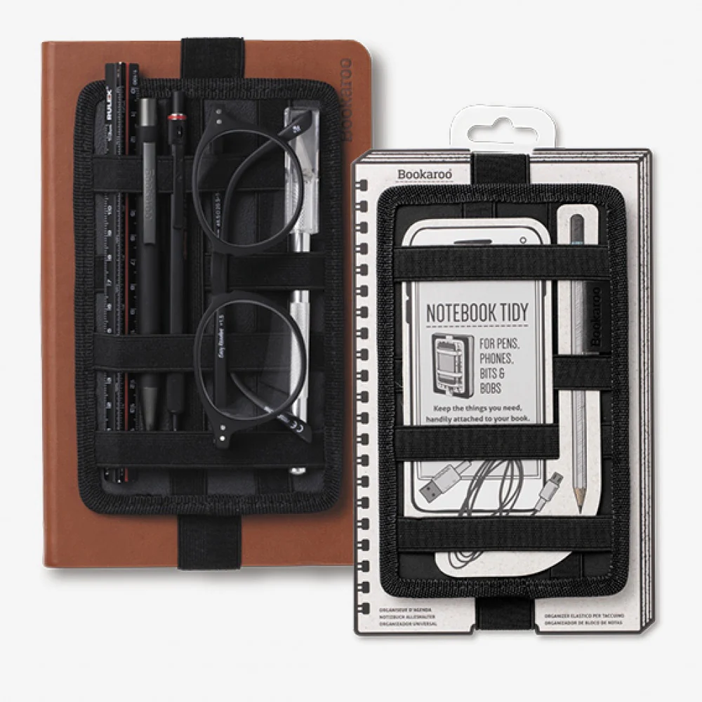 BLACK - BOOKAROO NOTEBOOK TIDY