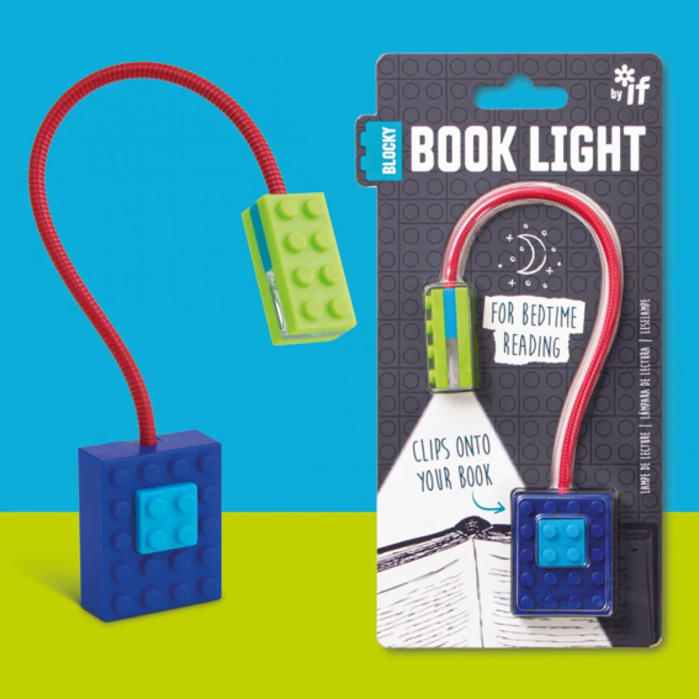 BLUE - BLOCKY BOOK LIGHT