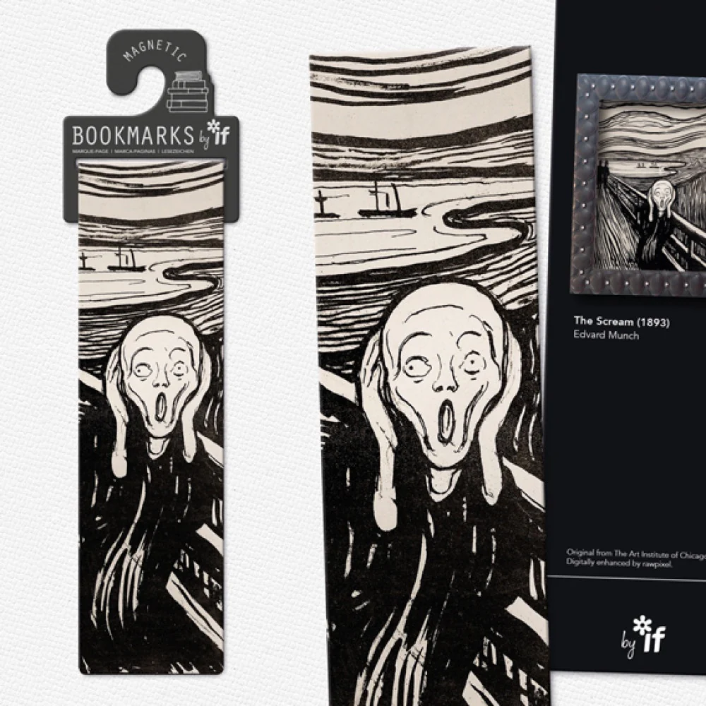 Bookmarks By IF USA: The Scream (Classics Collection)