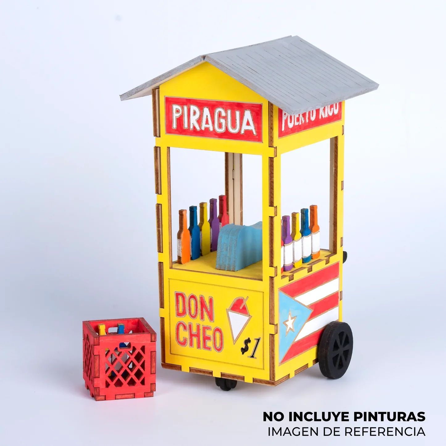 Estampas Borinqueñas El Piraguero | Manualidad