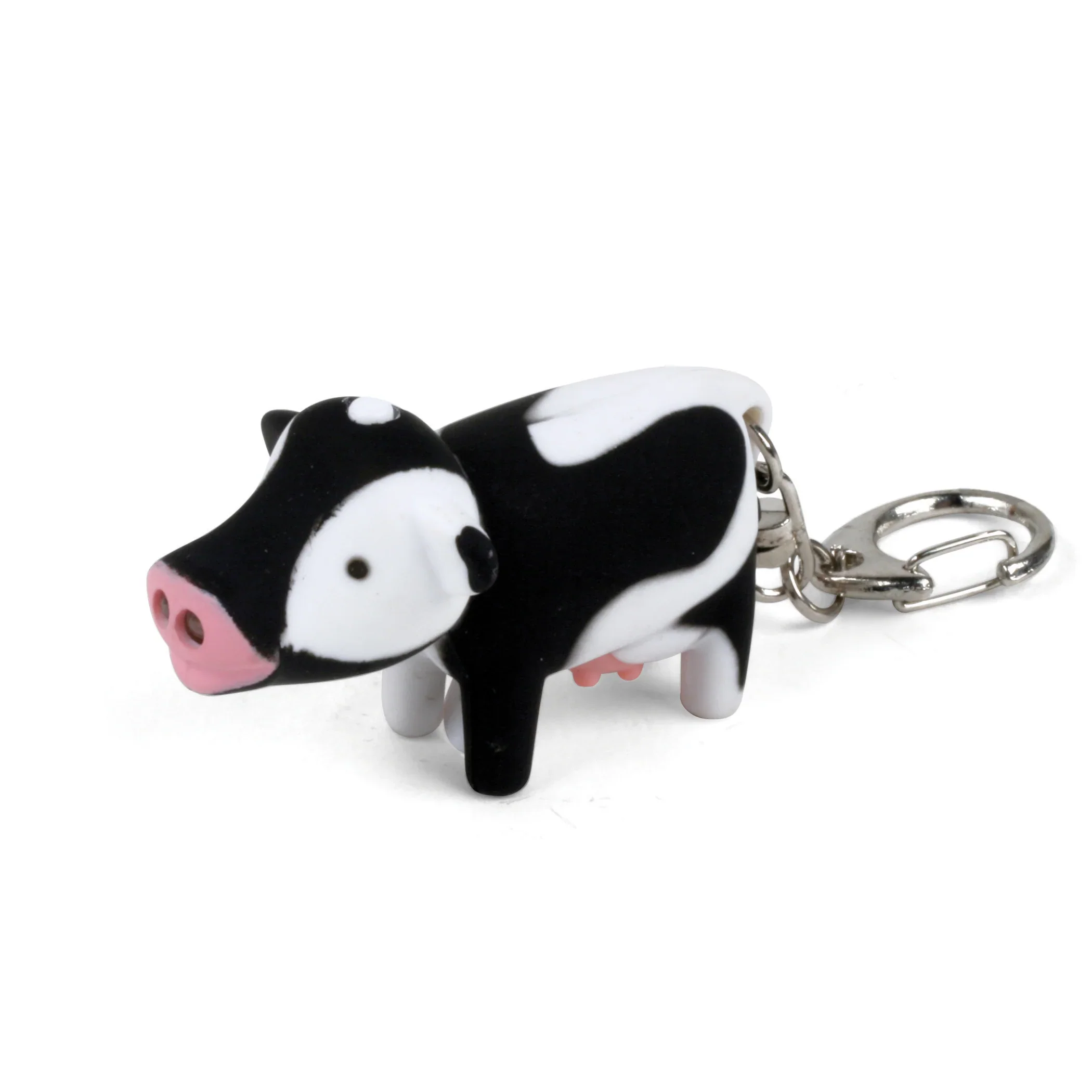 Kikkerland Cow LED & Sound Keychain - Image 2