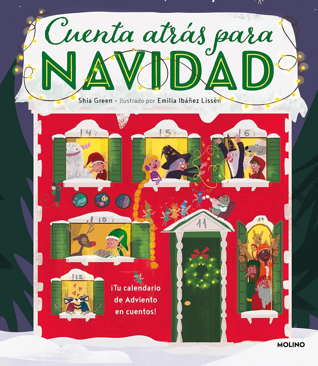 Cuenta atrás para Navidad: Un calendario de adviento de cuentos de Navidad