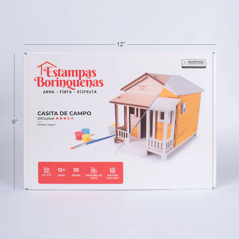 La Casita de Campo - Modelo Alegría | Manualidad con Pinturas - Image 3