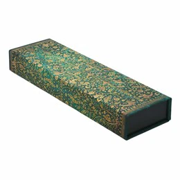 Emerald Flower Pencil Case, Marsh's Library by Paperblanks (Nature's Grace)