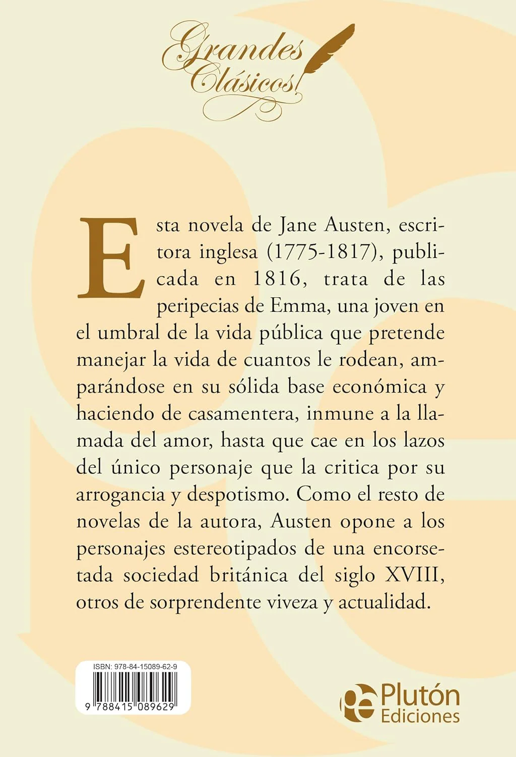 Emma (Plutón Ediciones) (Colección Grandes Clásicos) - Image 2