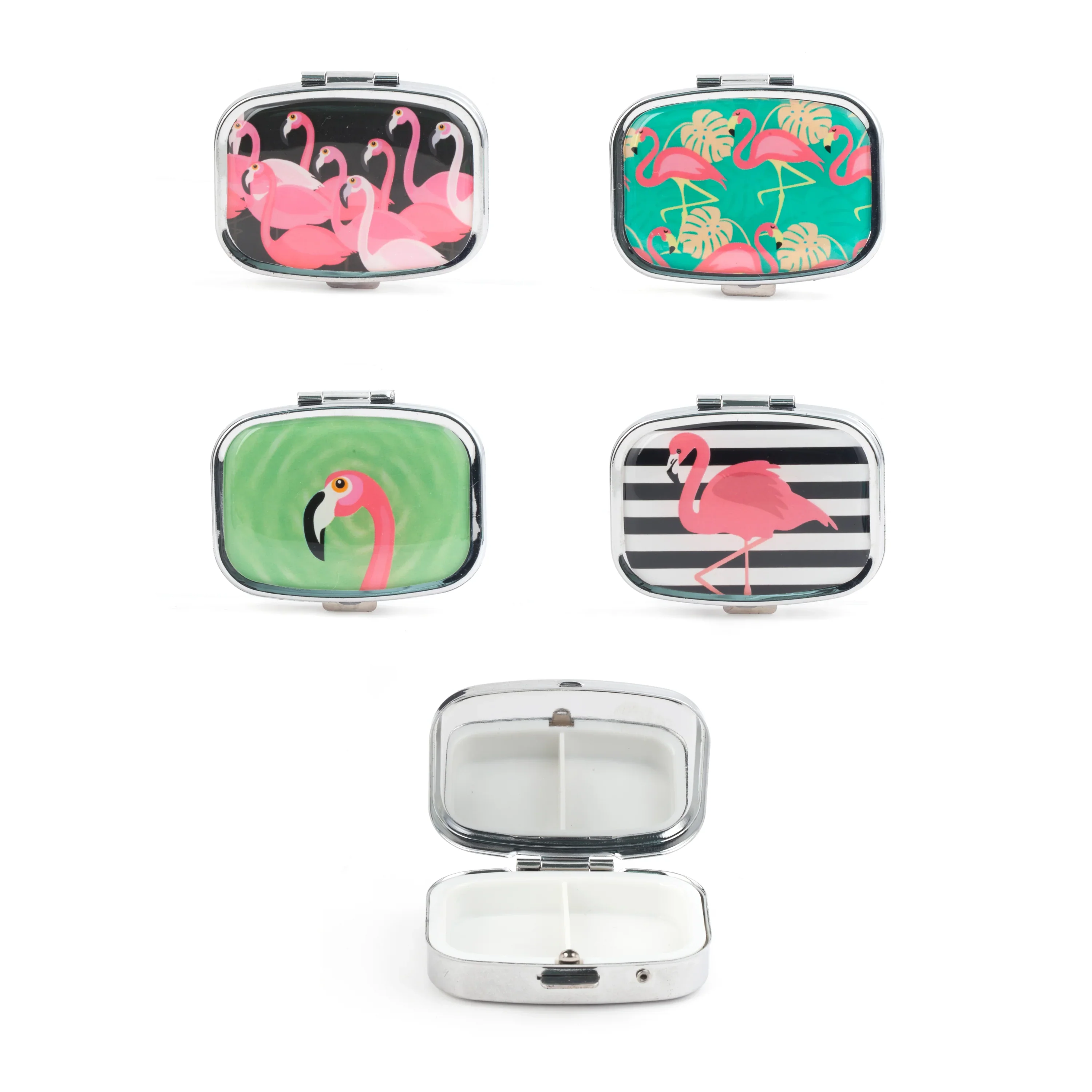 Kikkerland: Flamingo Pill Box