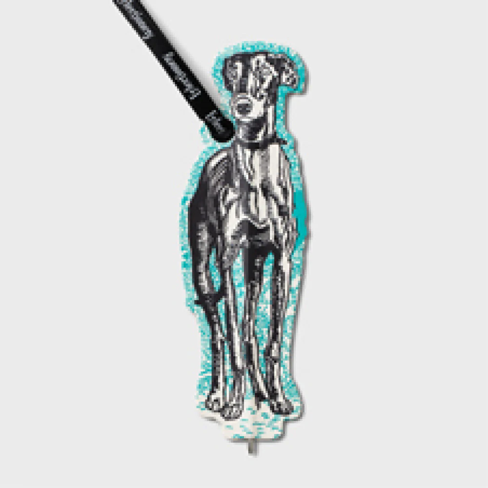 Flat Bookmark Pens- Dog