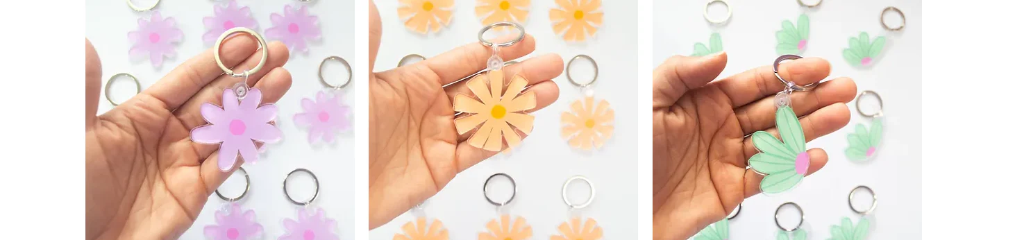 Flower Paradise Keychain Julizco
