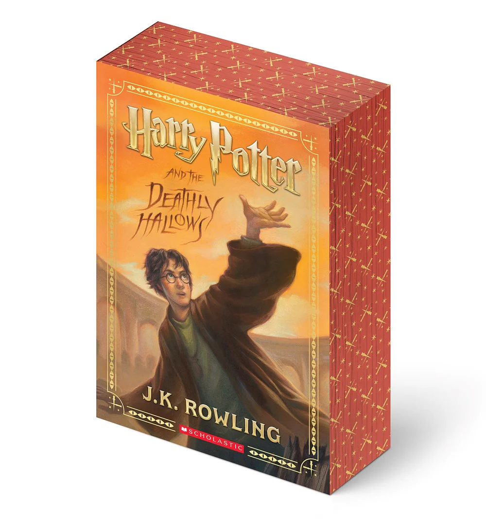 Harry Potter and the Deathly Hallows (Stenciled Edges) (Harry Potter #7)