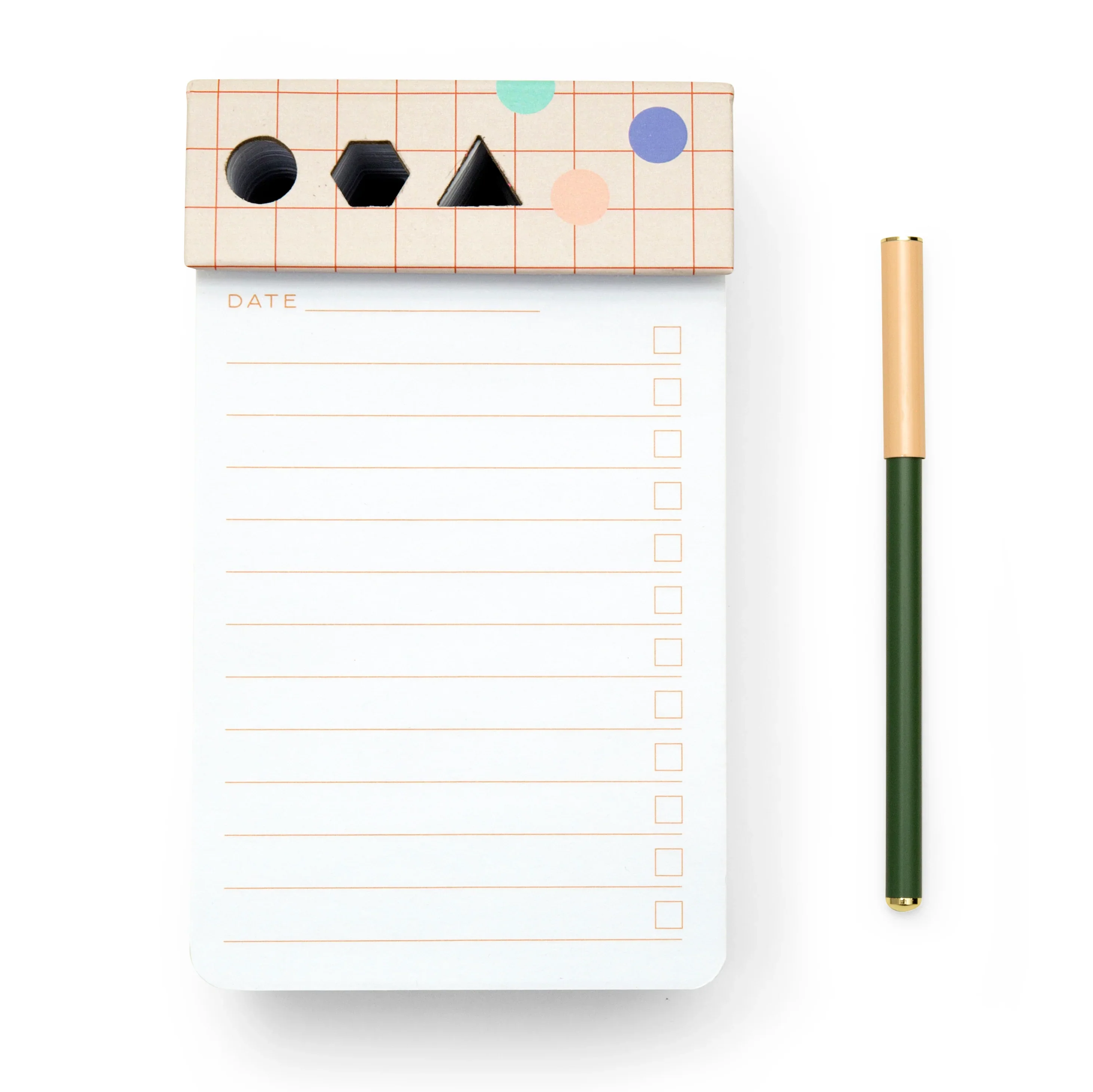 Kikkerland: Inkerie Desk Jotter Pad & Pen - Image 3