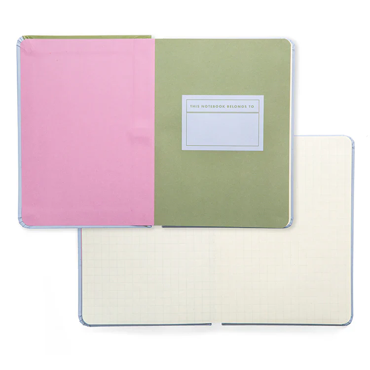 Inkerie Grid Mini Notebook & Pen - Image 2