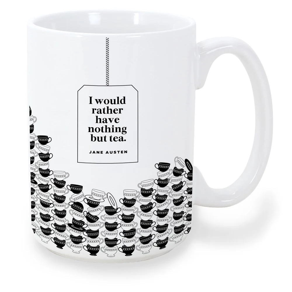 JANE AUSTEN "NOTHING BUT TEA" MUG