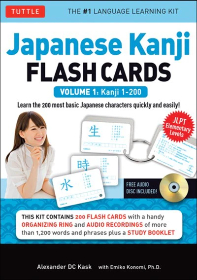 Japanese Kanji Flash Cards Kit