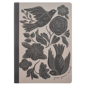 Karma Lined Journal : Bird