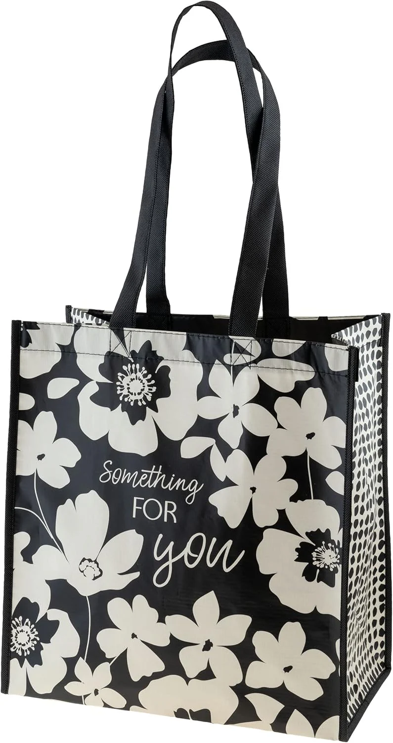 Karma Recycled Large Gift Bag: Ink Floral