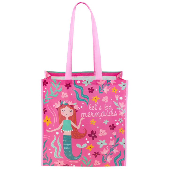 Stephen Joseph Large Recycled Gift Bags: Mermaid