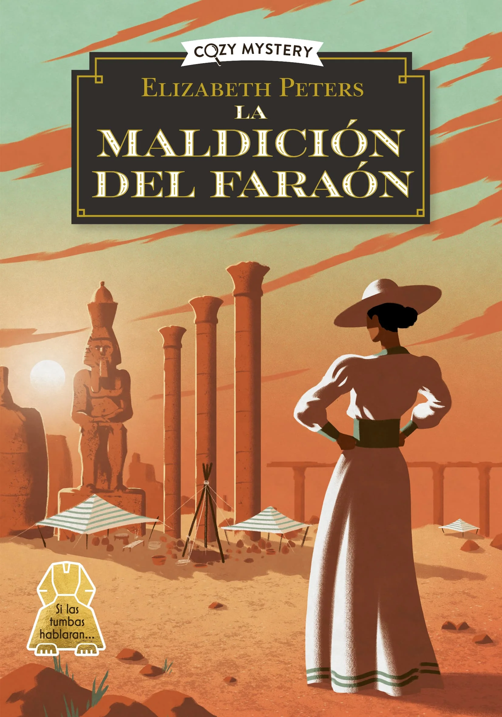 La maldición del faraón (Los Misterios de Amelia Peabody, Libro #2)