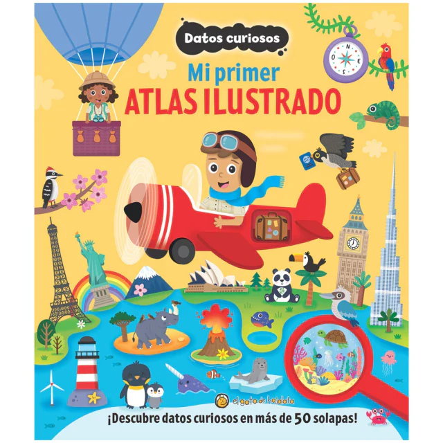Mi Primer Atlas Ilustrado - Datos Curiosos - Guadal - Image 3