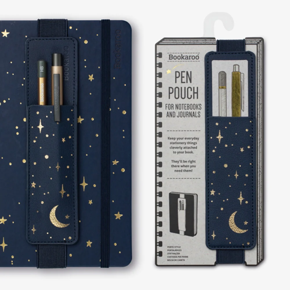 MOON & STARS - BOOKAROO PEN POUCH
