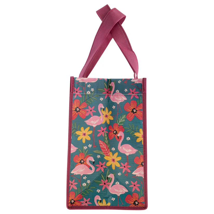 Karma Recycled Medium Gift Bag: Flamingo - Image 2