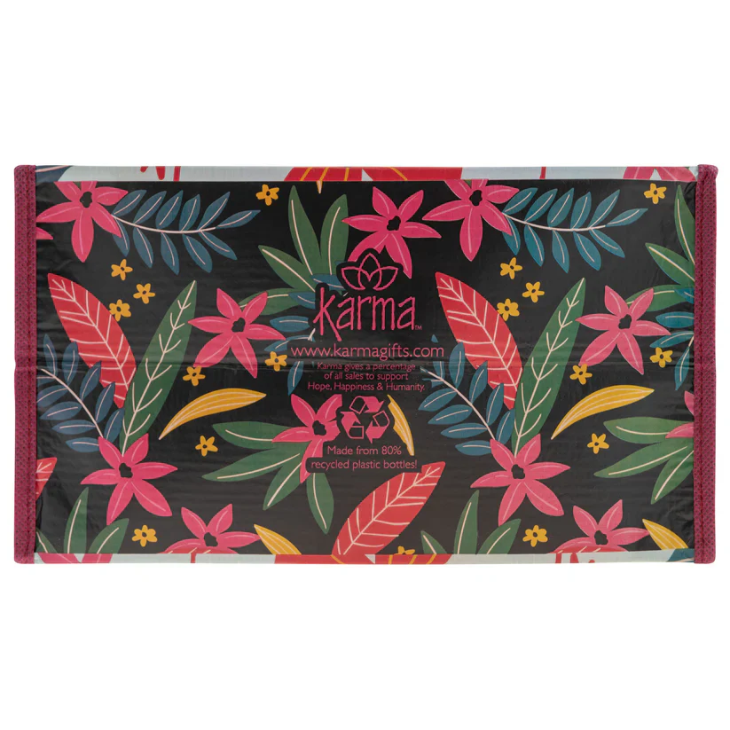 Karma Recycled Medium Gift Bag: Flamingo - Image 3