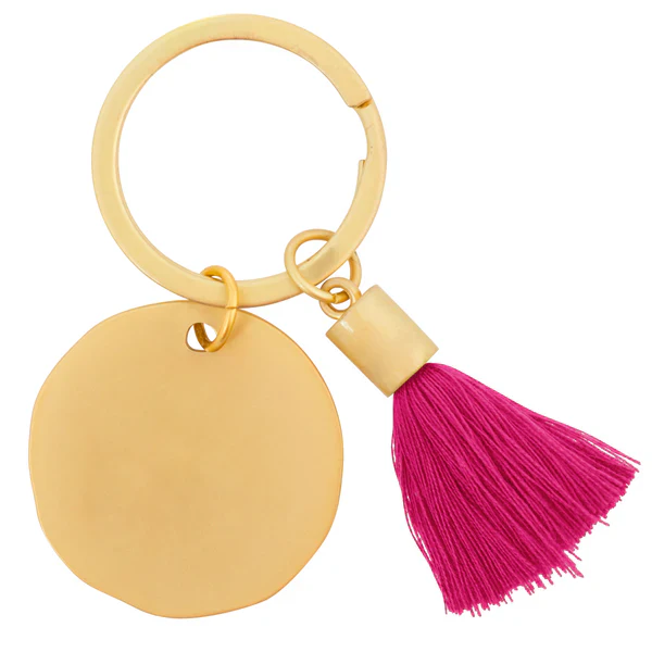 Karma Round Tassel Keychain: Dream - Image 2