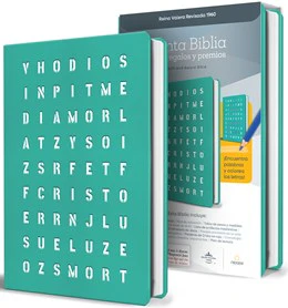 RVR 1960 para Regalos y Premios Aguamarina con Sopa de Letras
