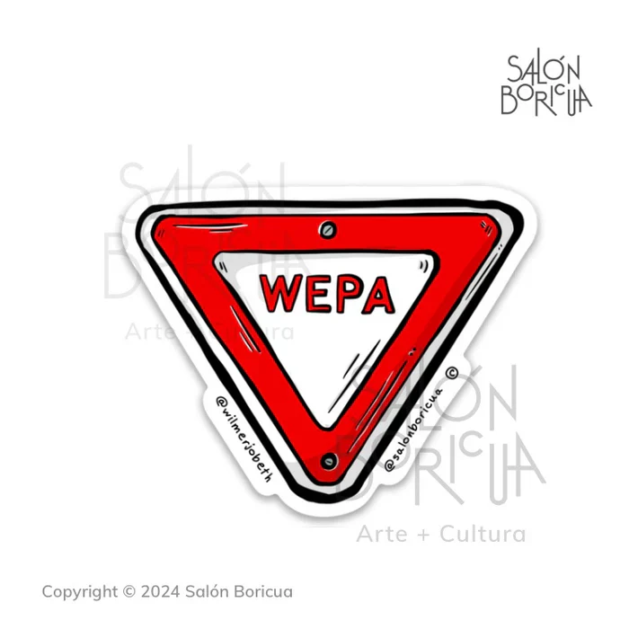Salon Boricua Premium Sticker - Image 10