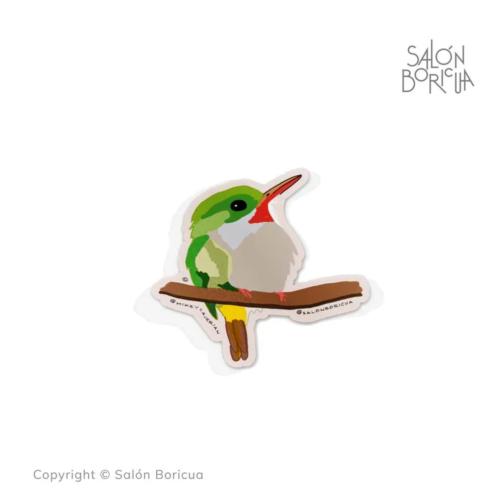 Salon Boricua Premium Sticker - Image 2