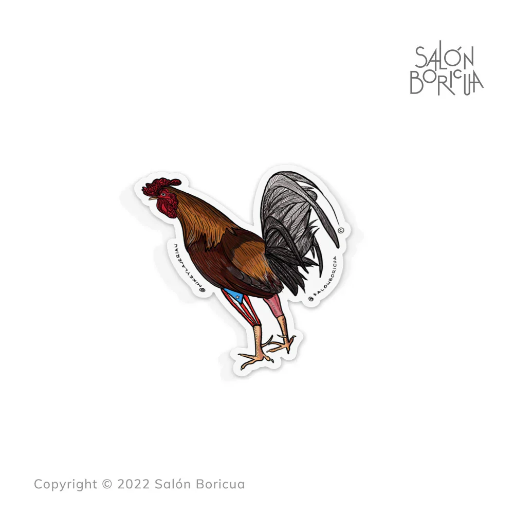 Salon Boricua Premium Sticker - Image 20