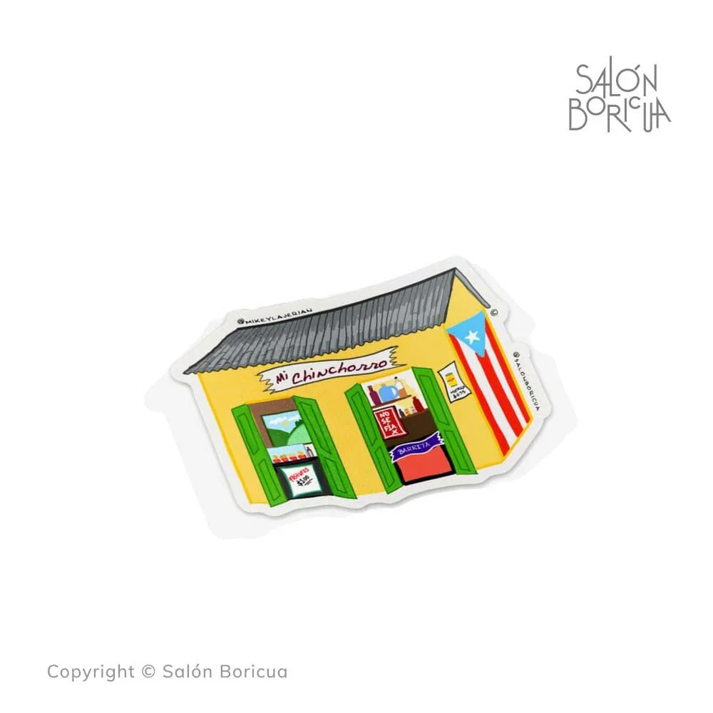 Salon Boricua Premium Sticker - Image 28