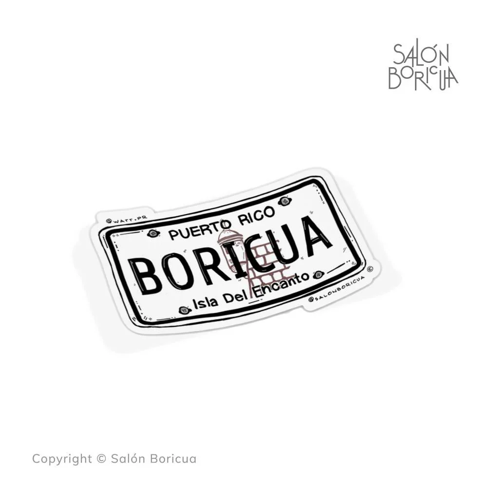 Salon Boricua Premium Sticker - Image 33