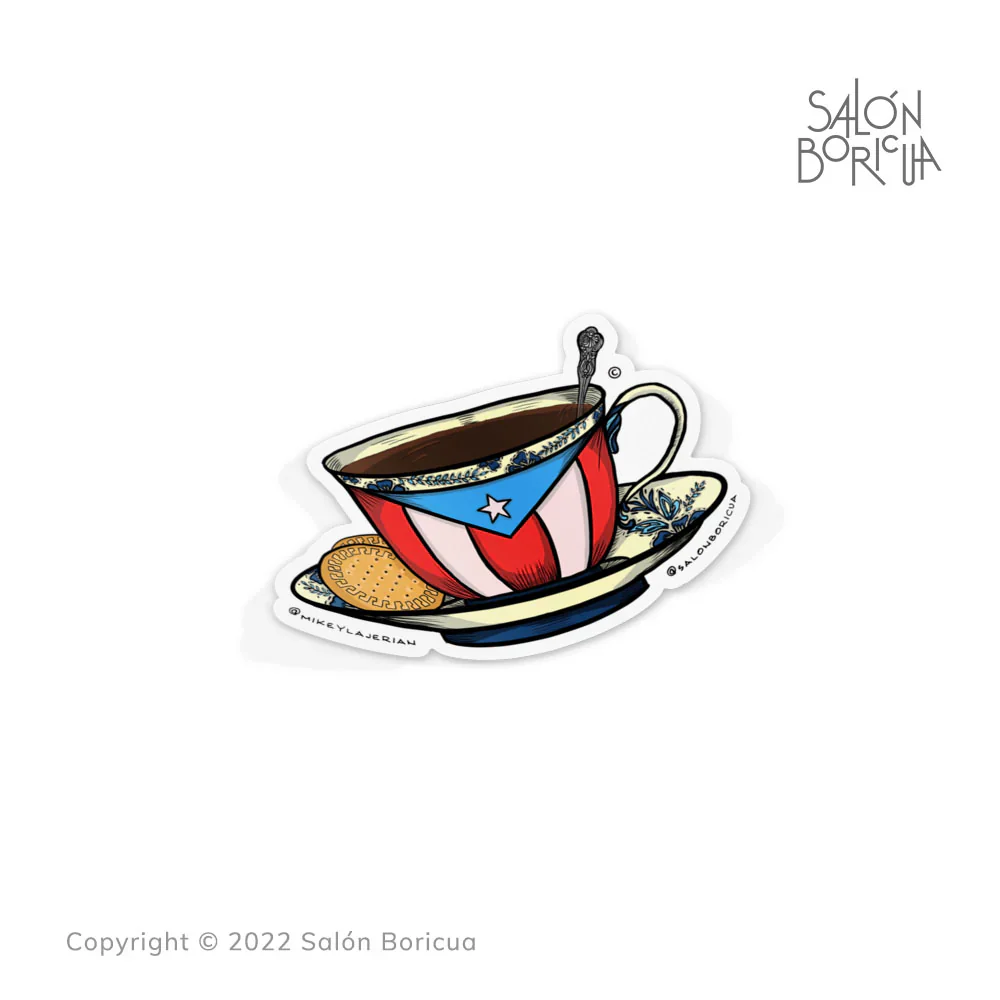 Salon Boricua Premium Sticker - Image 34