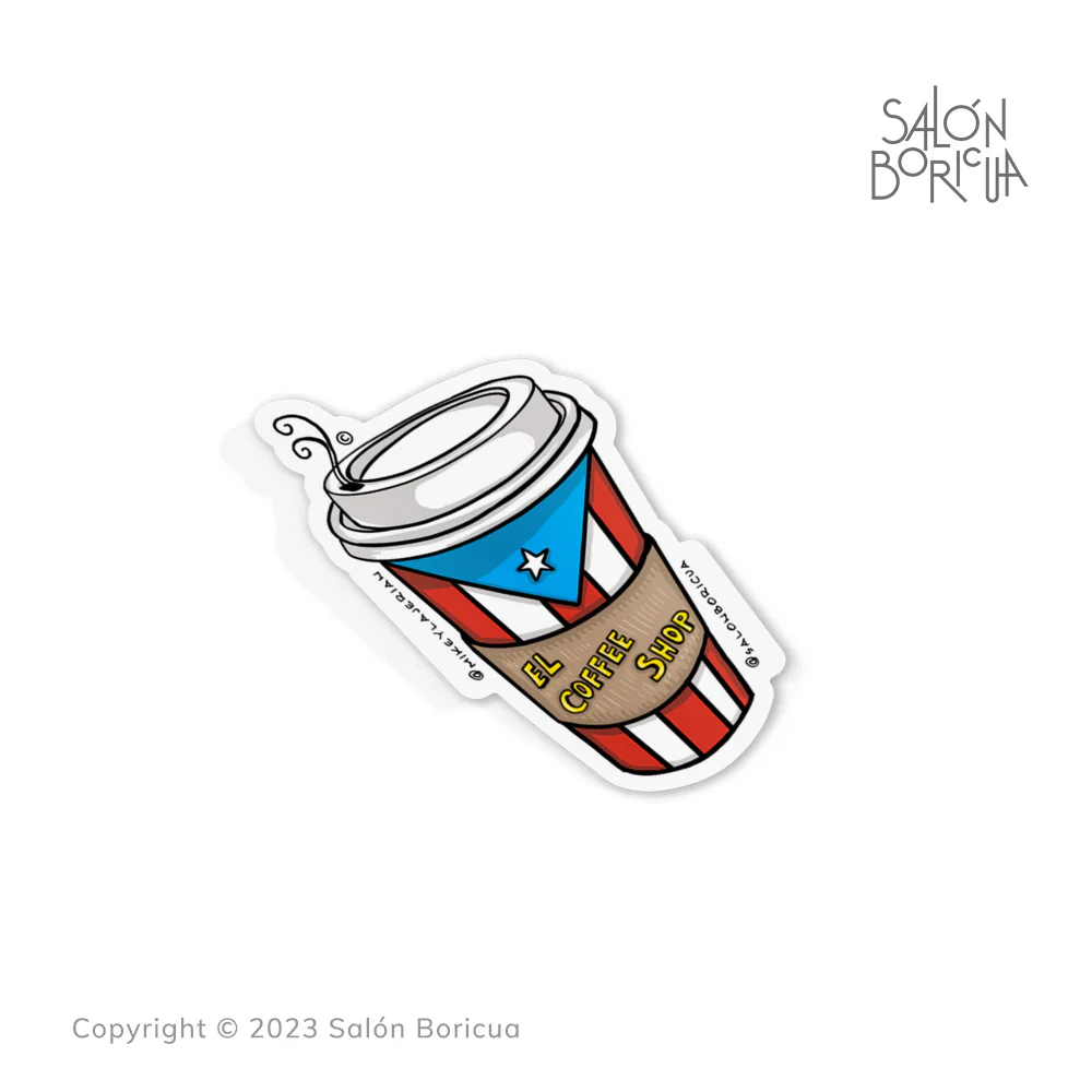 Salon Boricua Premium Sticker - Image 36