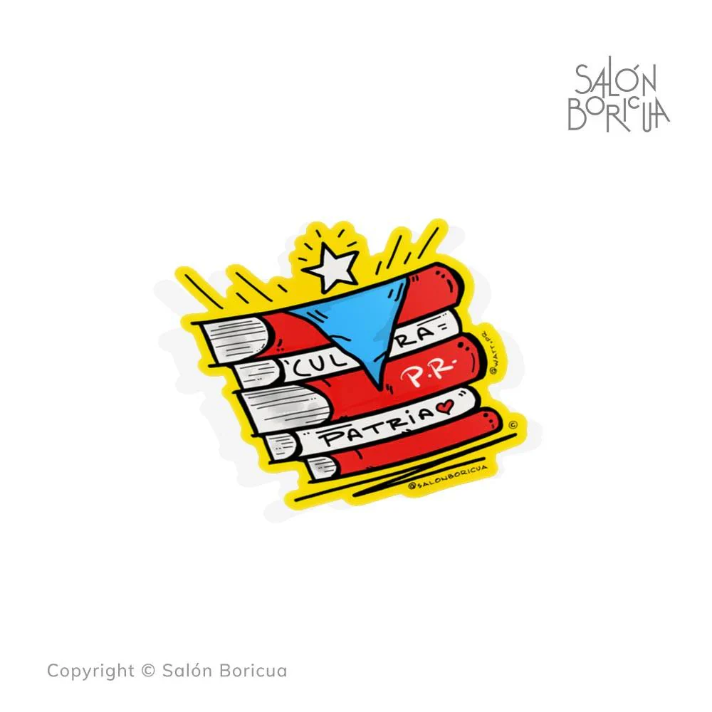 Salon Boricua Premium Sticker - Image 37
