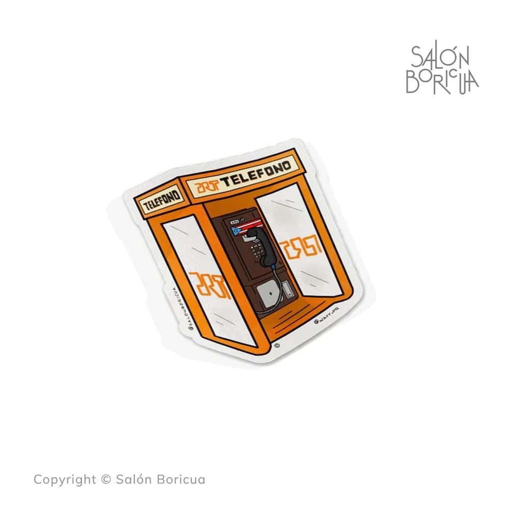 Salon Boricua Premium Sticker - Image 40