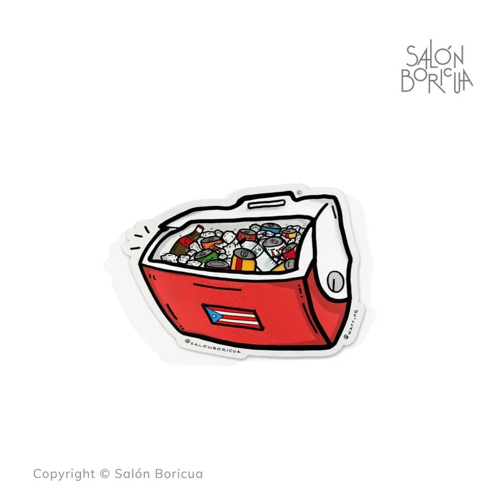 Salon Boricua Premium Sticker - Image 41