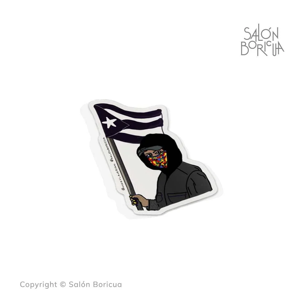 Salon Boricua Premium Sticker - Image 42