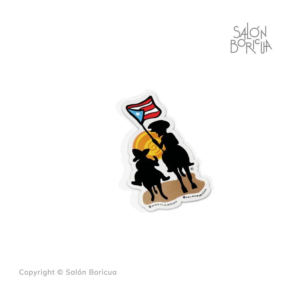 Salon Boricua Premium Sticker - Image 49