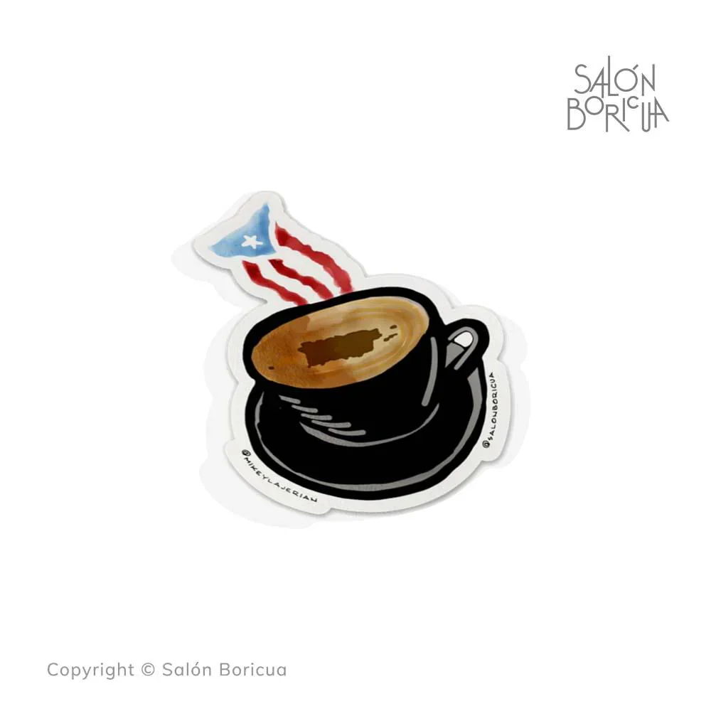 Salon Boricua Premium Sticker - Image 6