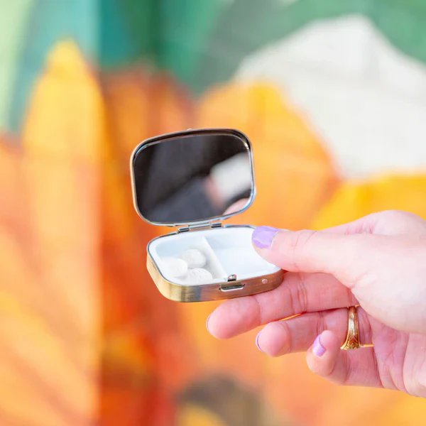 Karma Small Metal Pill Case: Daily Dose - Image 2