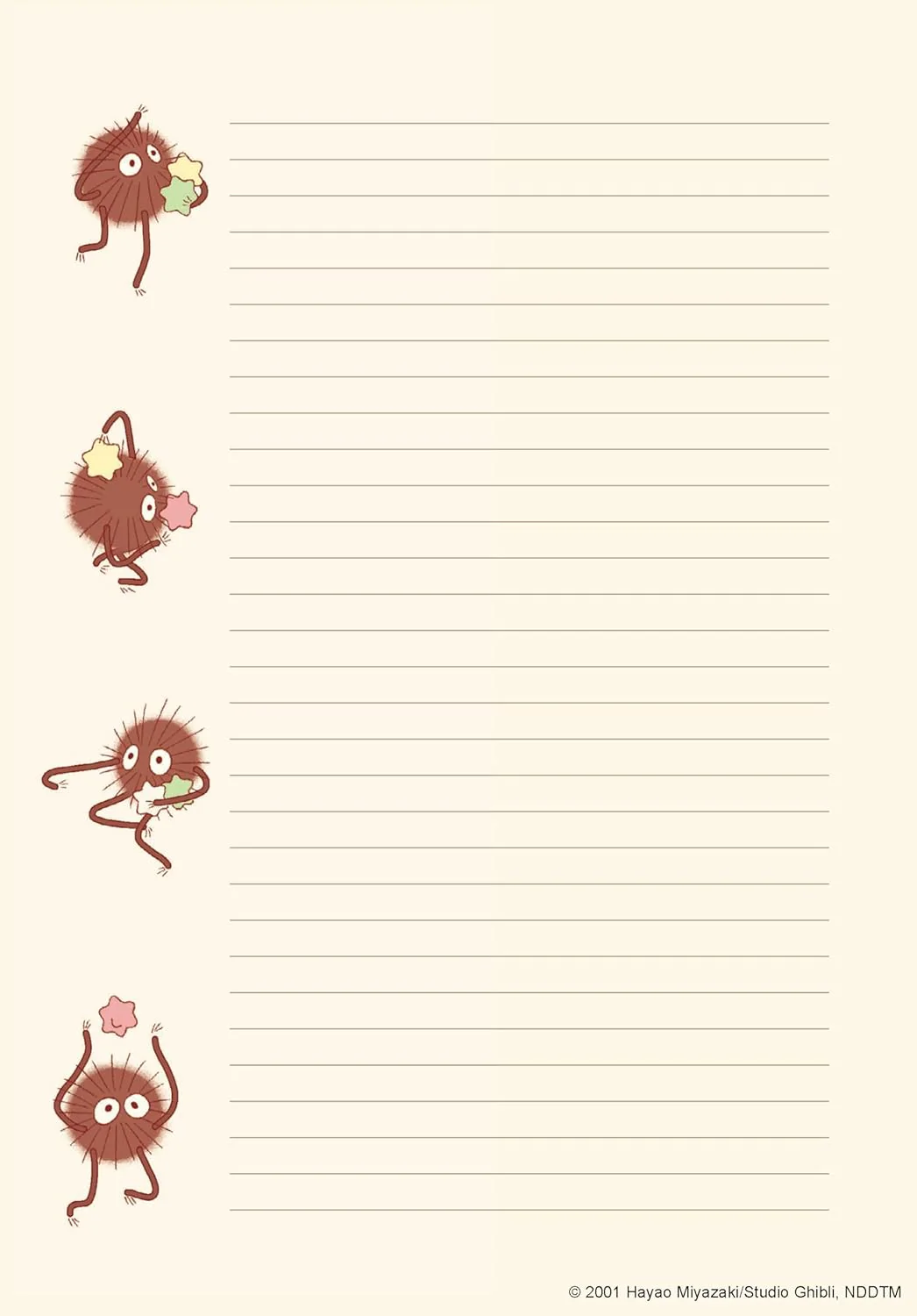 Studio Ghibli Spirited Away Stationery Set - Image 9