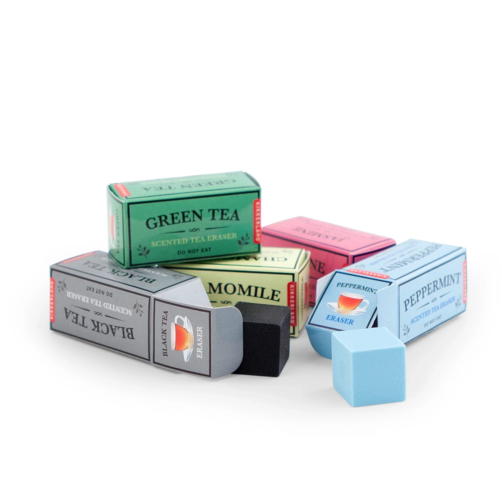 Tea Scented Eraser Pack