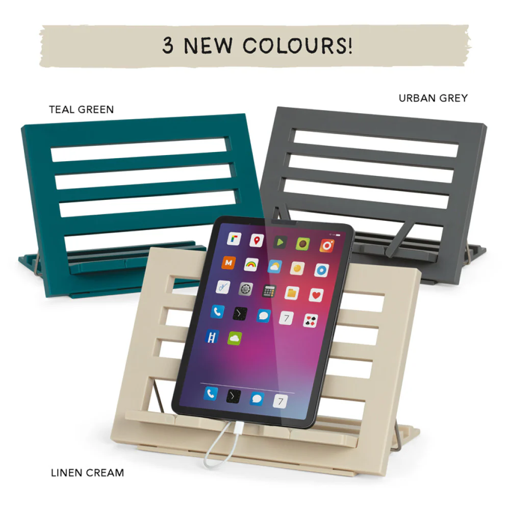 If USA The Brilliant Reading Rest: Linen Cream - Image 4