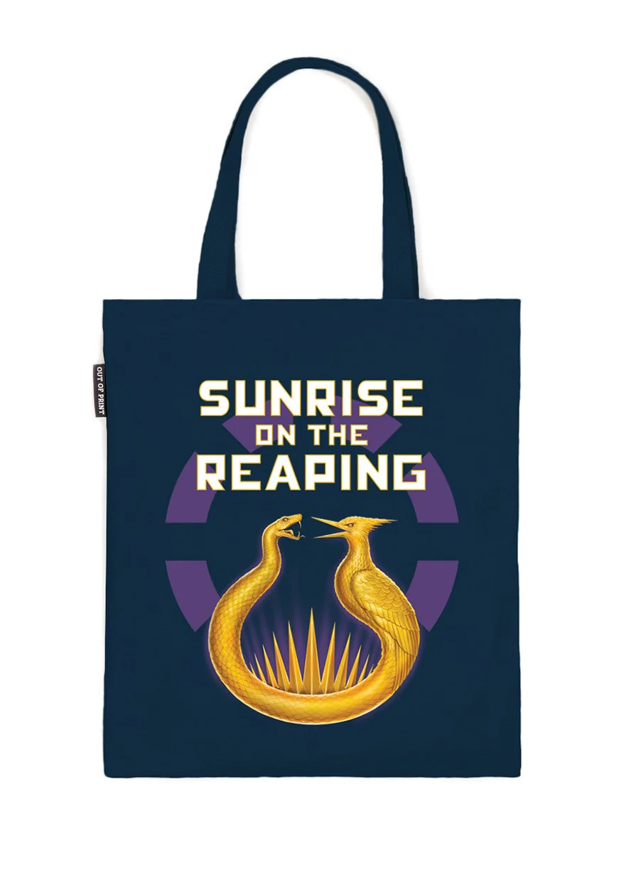 Out Of Print Totes: Hunger Games: Sunrise on the Reaping Tote