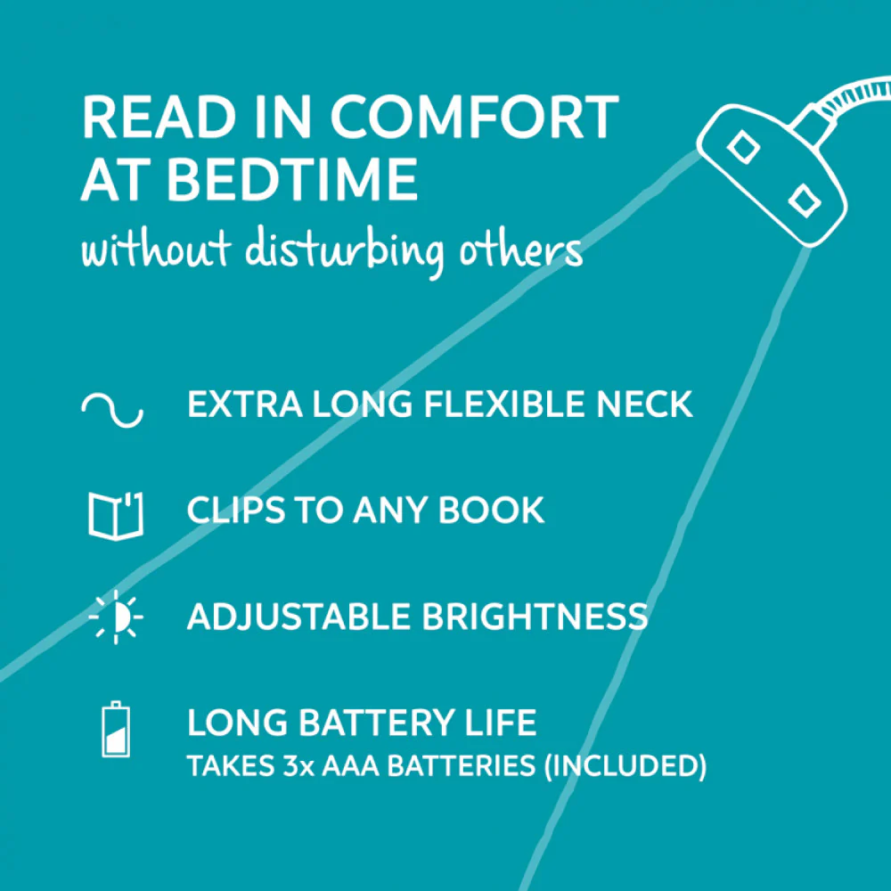 iF USA The Really Flexible Book Light: Grey - Image 4