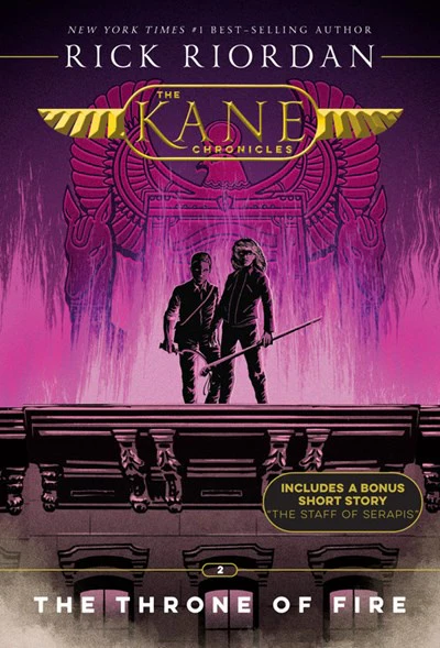THE KANE CHRONICLES : THE THRONE OF FIRE (BOOK 2)