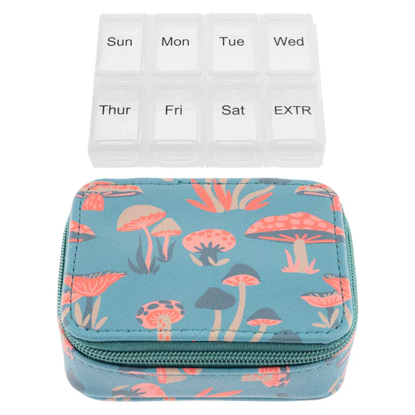 Karma Travel Pill Case: Mushroom - Image 2